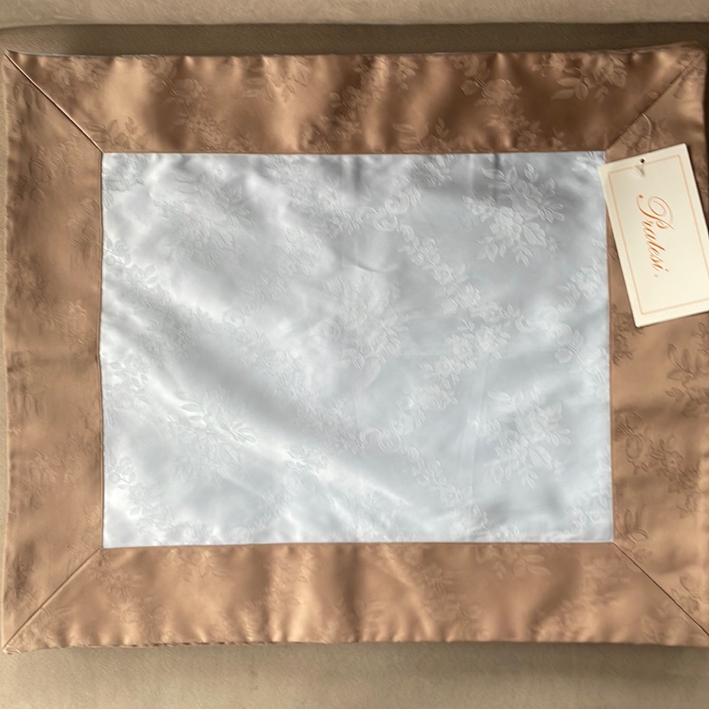 PRATESI Placemats (6) & matching napkins (6) NEW! ⭐️ Luxury!